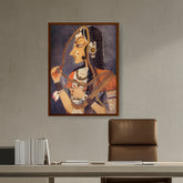 Artist5 - Art - Radha Bani Than - Framed Canvas
