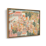 Four Princes In Procession - FLOATING FRAME