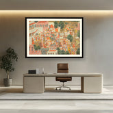 Artist5 - Art - Four Princes In Procession - WALL MOUNT FRAME