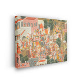 Four Princes In Procession - Wall Canvas