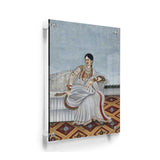 Portrait Of An Indian Dancing - Acrylic Wall Photo