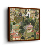 Gardens Of Jaipur - Framed Canvas
