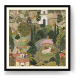 Gardens Of Jaipur - WALL MOUNT FRAME