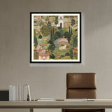 Artist5 - Art - Gardens Of Jaipur - WALL MOUNT FRAME