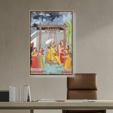 Artist5 - Art - Raga Hindol - FLOATING FRAME