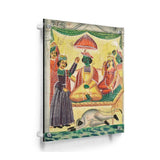 Rama And Sita Kailghat - Acrylic Wall Photo