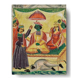 Rama And Sita Kailghat - Wall Canvas
