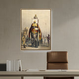 Artist5 - Art - Princes And People Of India - FLOATING FRAME