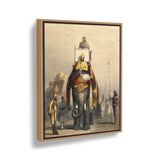 Princes And People Of India - FLOATING FRAME