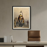 Artist5 - Art - Princes And People Of India - WALL MOUNT FRAME