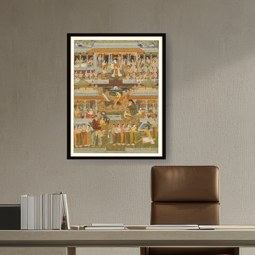 Artist5 - Art - Lovers And Beloveds - WALL MOUNT FRAME