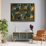 Krishna's Longing For Radha - Framed Canvas