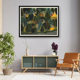 Krishna's Longing For Radha - WALL MOUNT FRAME