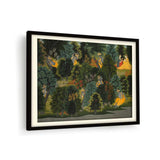 Krishna's Longing For Radha - WALL MOUNT FRAME