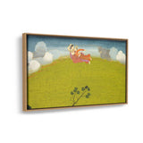 Pradyumna And Mayavati Flying - FLOATING FRAME