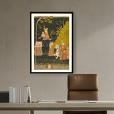 Artist5 - Art - Watching Girls Swinging - WALL MOUNT FRAME