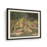 Krishna Summoning The Cows - WALL MOUNT FRAME