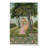 Green And Pink Royal Princess - Acrylic Wall Photo