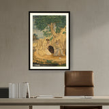 Artist5 - Art - Prince And Ascetics - WALL MOUNT FRAME