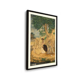 Prince And Ascetics - WALL MOUNT FRAME