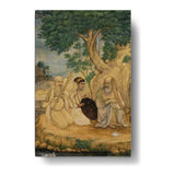 Prince And Ascetics - Wall Canvas