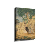 Prince And Ascetics - Wall Canvas