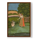 Todi Ragini - Framed Canvas