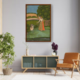 Todi Ragini - Framed Canvas