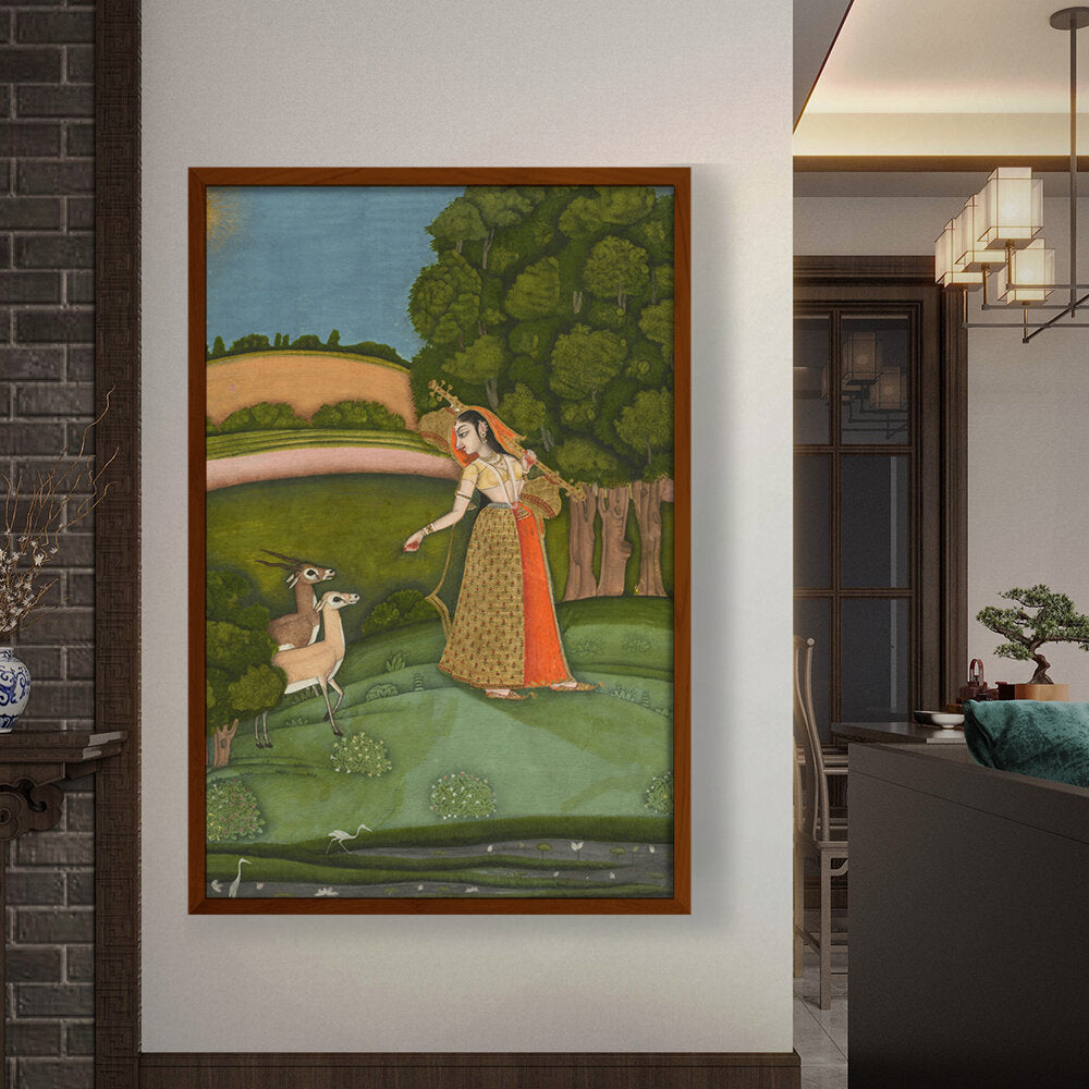 Artist5 - Art - Todi Ragini - Framed Canvas