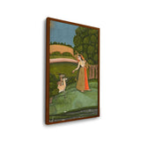 Todi Ragini - Framed Canvas