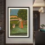 Artist5 - Art - Todi Ragini - WALL MOUNT FRAME