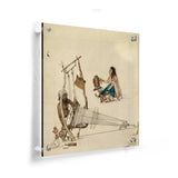 Weaving And Spinning - Acrylic Wall Photo