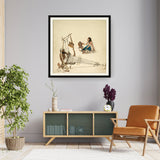 Weaving And Spinning - WALL MOUNT FRAME