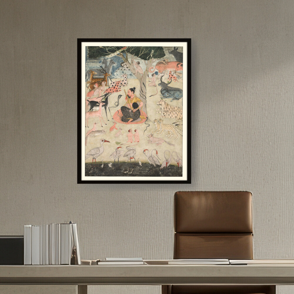 Artist5 - Art - The Attractions Of Music - WALL MOUNT FRAME