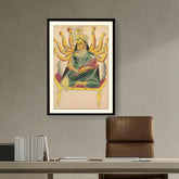 Artist5 - Art - Ganesha-Janani - WALL MOUNT FRAME