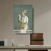 Artist5 - Art - Portrait Of A Prince With Hawk - Wall Canvas