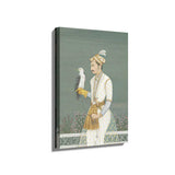 Portrait Of A Prince With Hawk - Wall Canvas