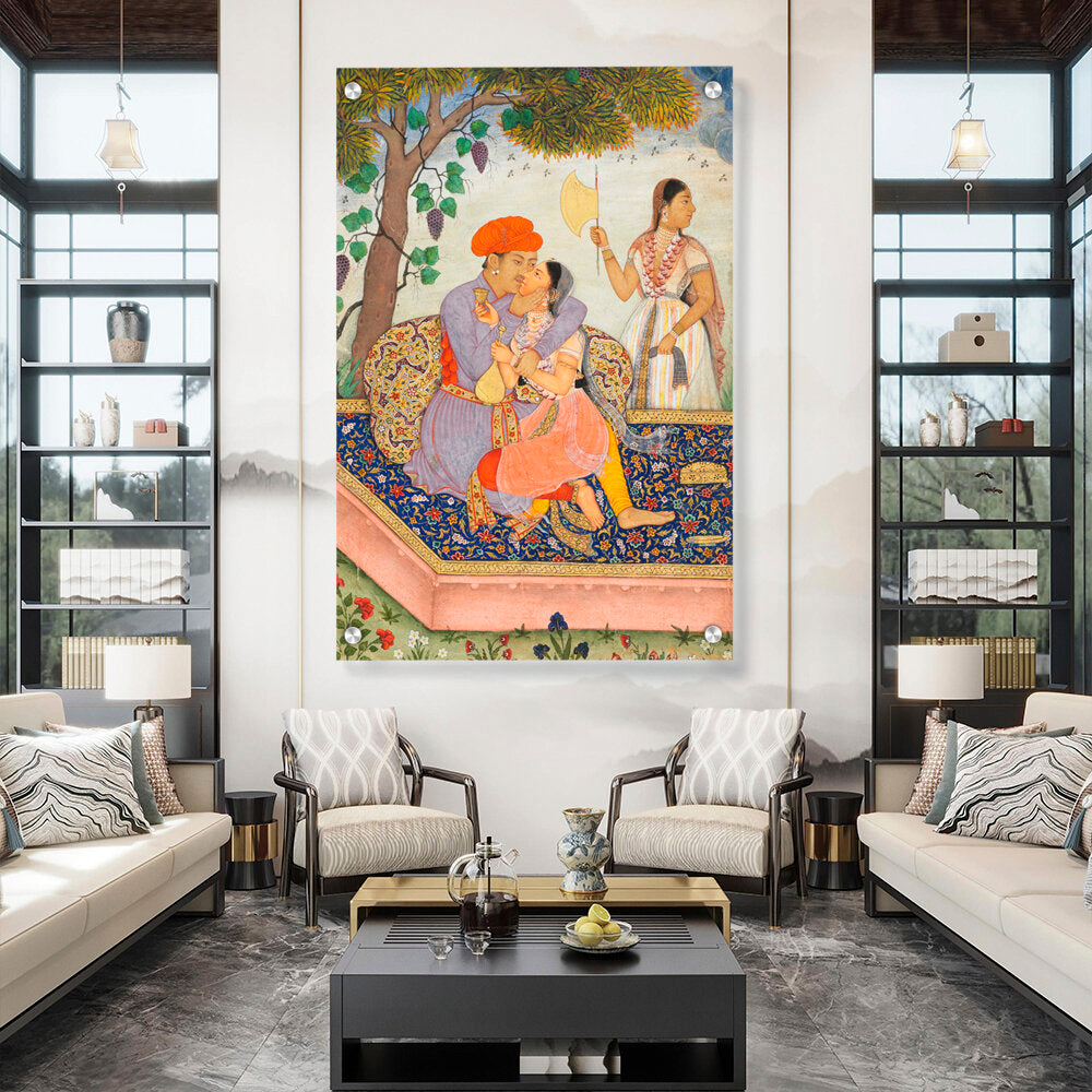 Artist5 - Art - Lovers Embracing - Acrylic Wall Photo