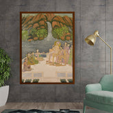 Artist5 - Art - Sardar Singh, Son Of Savant - Framed Canvas