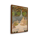 Sardar Singh, Son Of Savant - Framed Canvas