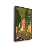 Pilgrimage To Sarnath - Framed Canvas