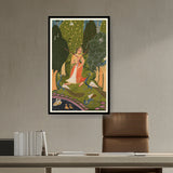 Artist5 - Art - Pilgrimage To Sarnath - WALL MOUNT FRAME