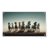 Artist5 - Art - Running Horses Wild - Acrylic Wall Photo