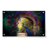 Artist5 - Art - Grace Vivid Elegance Peacock - Acrylic Wall Photo