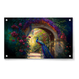 Artist5 - Art - Grace Vivid Elegance Peacock - Acrylic Wall Photo