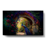 Artist5 - Art - Grace Vivid Elegance Peacock - Wall Canvas