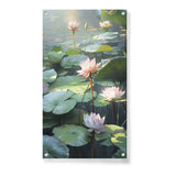 Artist5 - Art - Lilies Summertime Scene - Acrylic Wall Photo