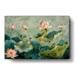 Artist5 - Art - Lotus Illustration - Wall Canvas