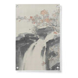 Artist5 - Art - Waterfall With Trees - Acrylic Wall Photo