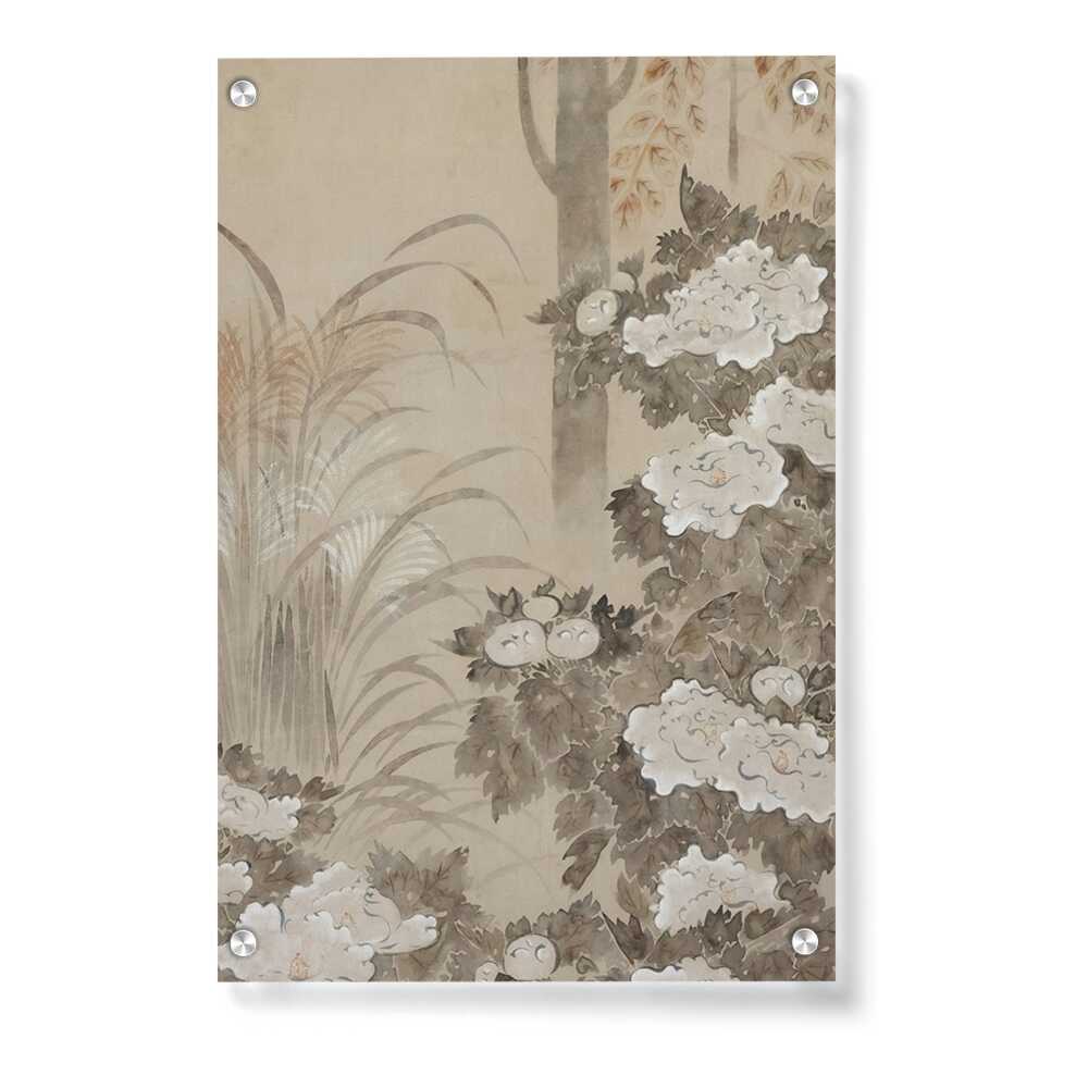Artist5 - Art - Flowers And Foliage Of Autumn - Acrylic Wall Photo